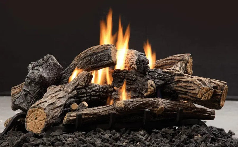 Kingsman Fiber Split Oak Log Set LOGF10 Fireplace Log Sets LOGF10 Flame Authority