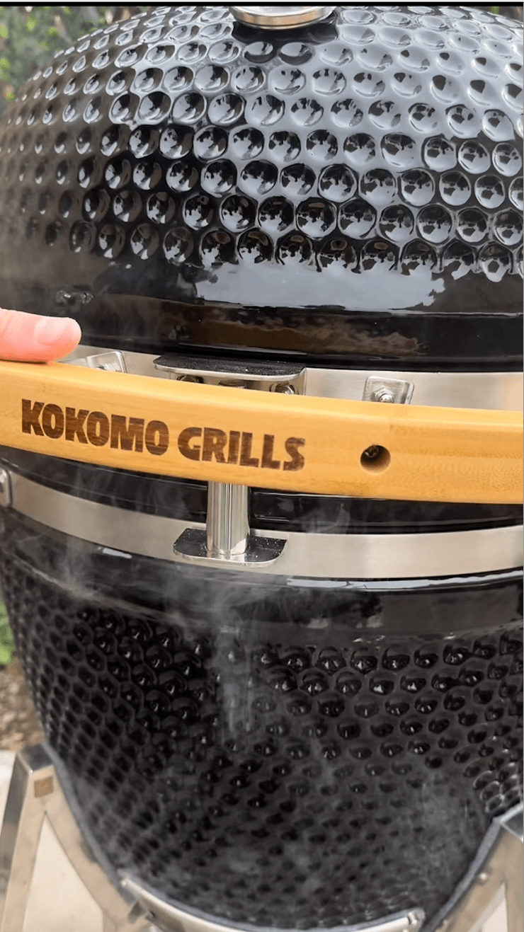 Kokomo Grills Kamado Ceramic BBQ Grill - Thumbnail 4