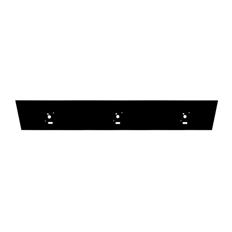 Le Griddle Pro Series 105 Matte Black Front Panel Griddle Accessories OML105BLKPNL Flame Authority