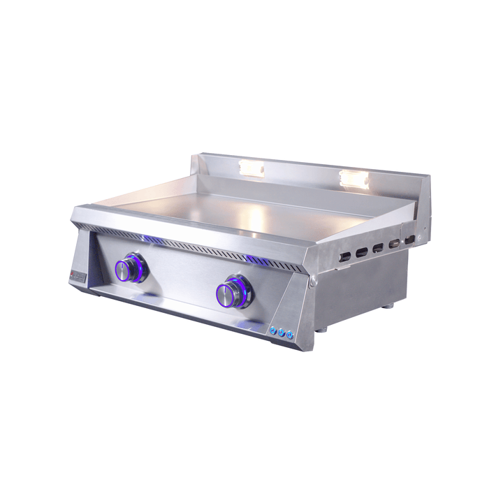 Le Griddle Pro Series 75 Gas Griddle 30” Commercial Stainless Steel Flat Top Griddles Flame Authority