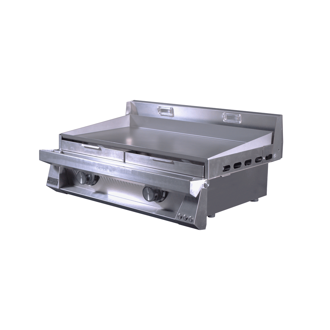 Le Griddle Pro Series 75 Gas Griddle 30” Commercial Stainless Steel Flat Top Griddles Flame Authority