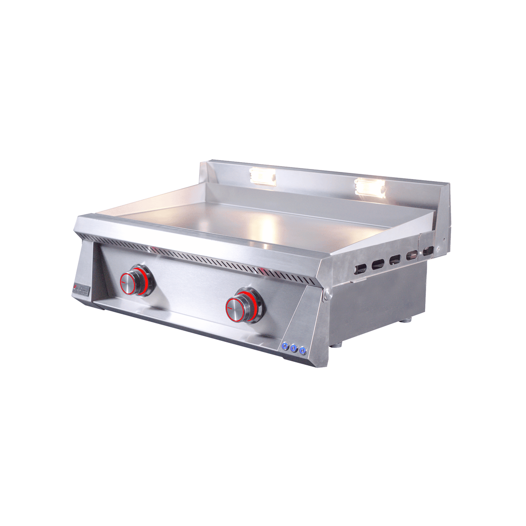 Le Griddle Pro Series 75 Gas Griddle 30” Commercial Stainless Steel Flat Top Griddles Flame Authority