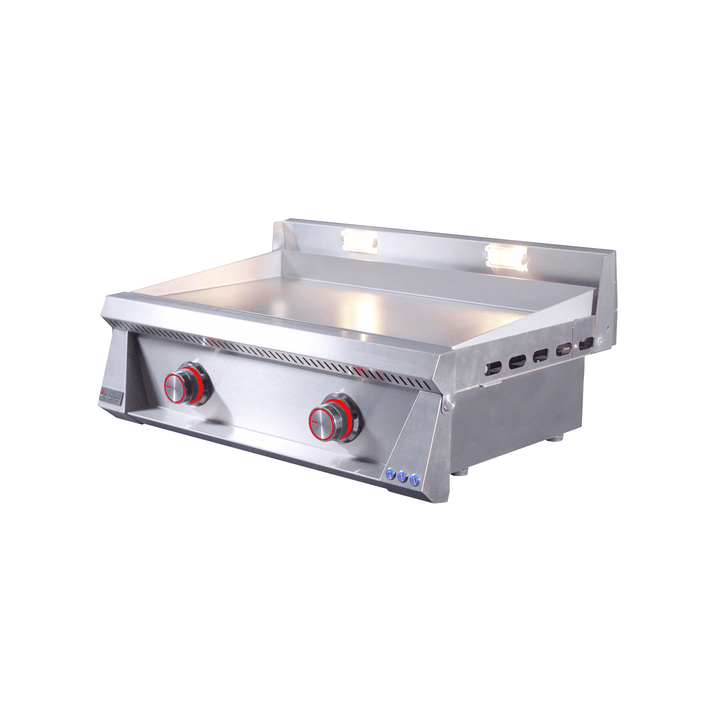 Le Griddle Pro Series 75 Gas Griddle 30” Commercial Stainless Steel Flat Top Griddles Flame Authority