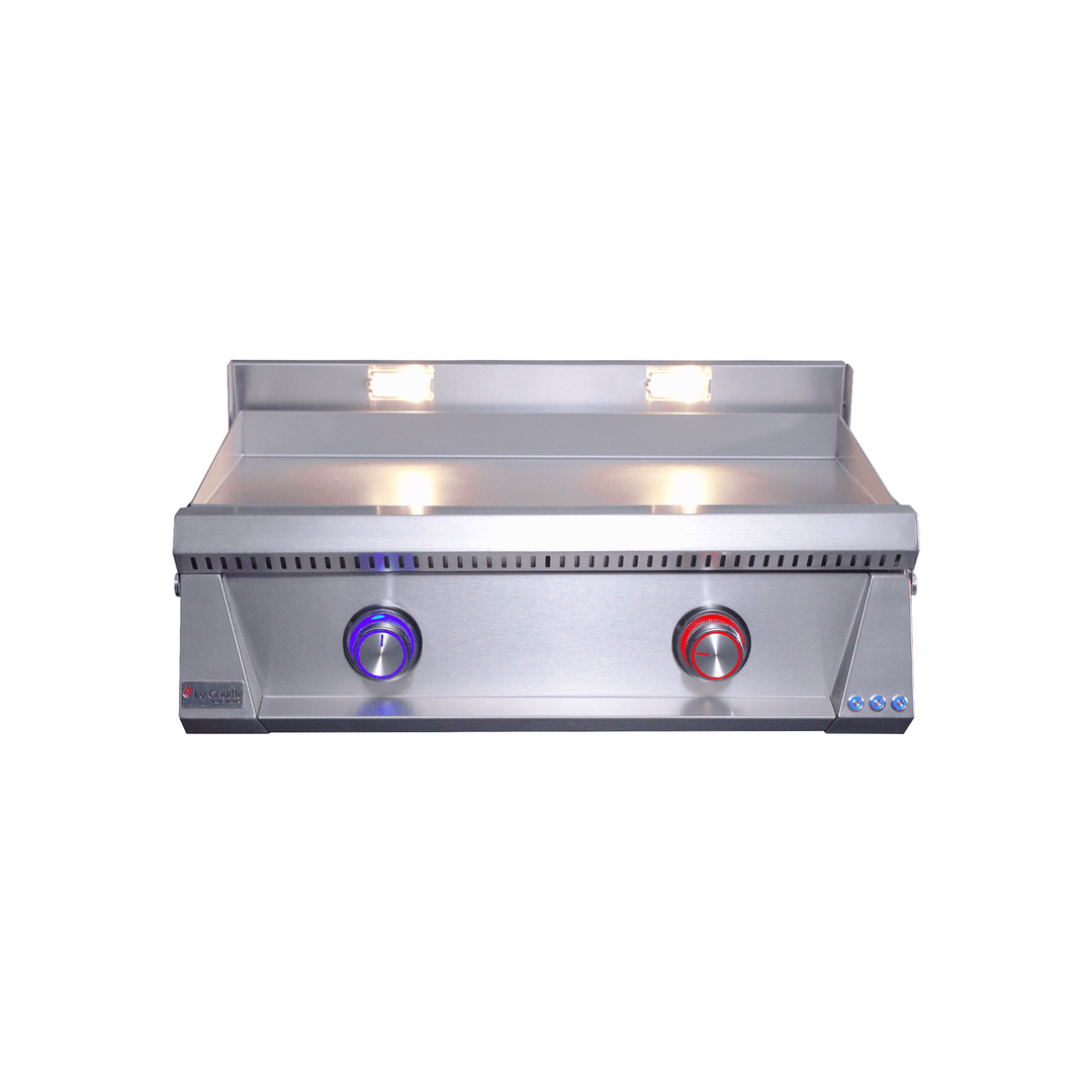 Le Griddle Pro Series 75 Gas Griddle 30” Commercial Stainless Steel Flat Top Griddles Flame Authority