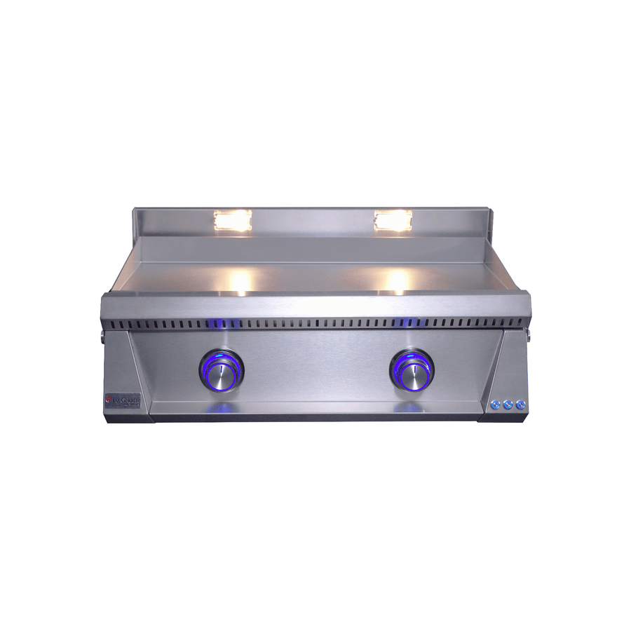 Le Griddle Pro Series 75 Gas Griddle 30” Commercial Stainless Steel Flat Top Griddles Flame Authority