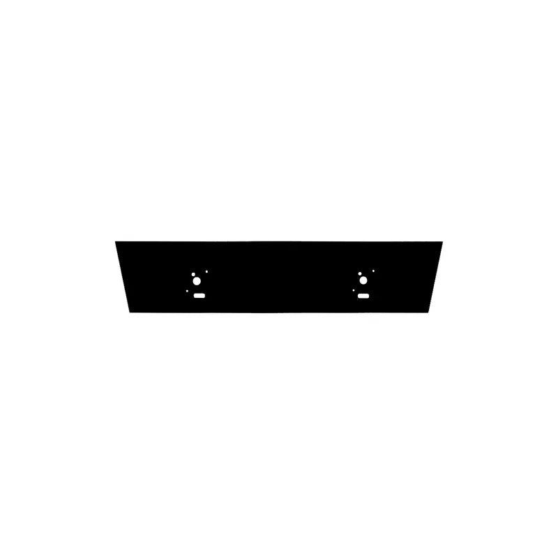 Le Griddle Pro Series 75 Matte Black Front Panel Griddle Accessories OML75BLKPNL Flame Authority