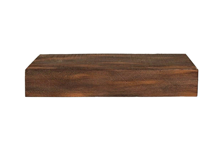 Lexington Hearth Flat Sawn Beam Maduro 2-foot Extension FS-2-LH-MD