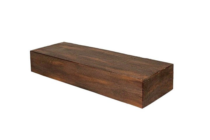 Lexington Hearth Flat Sawn Beam Maduro 2-foot Extension FS-2-LH-MD