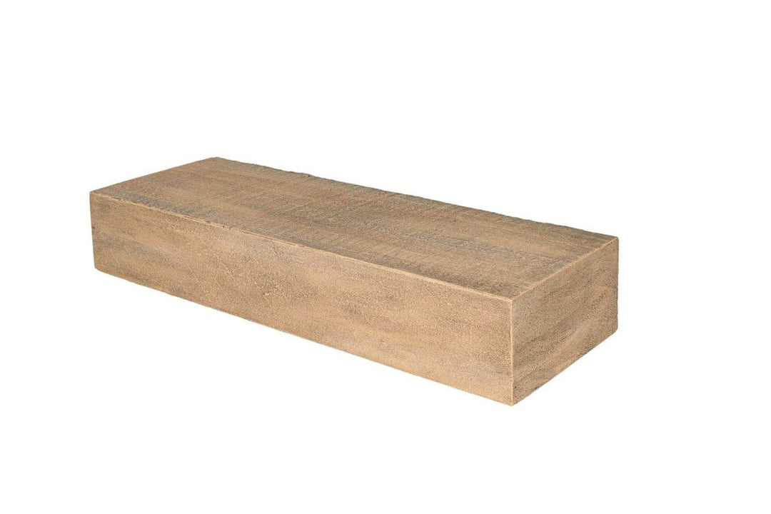 Lexington Hearth Flat Sawn Beam Pale Honey 2-foot Extension FS-2-LH-PH