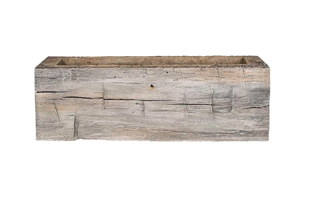 Lexington Hearth Hayloft Beam Weathered Grey 2-foot Extension HB-2-LH-WG