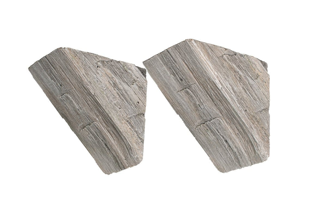 Lexington Hearth Weathered Grey Rustic Corbel (Set of 2) RB-C-LH-WG