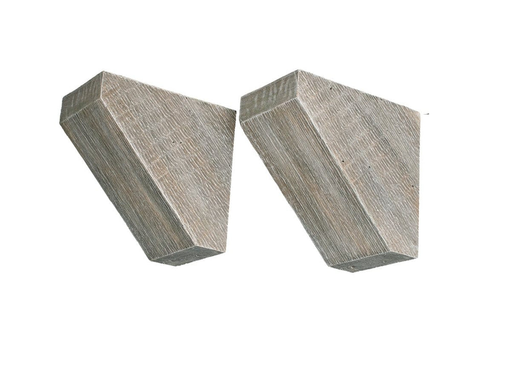 Lexington Hearth Weathered Grey Sawmill Corbel (Set of 2) SM-C-LH-WG