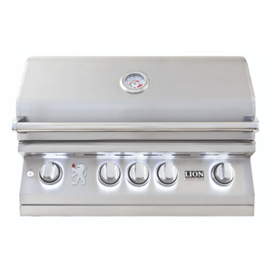 Lion Grills L-75000 32-Inch Premium Gas Built-In Grill Grills Flame Authority