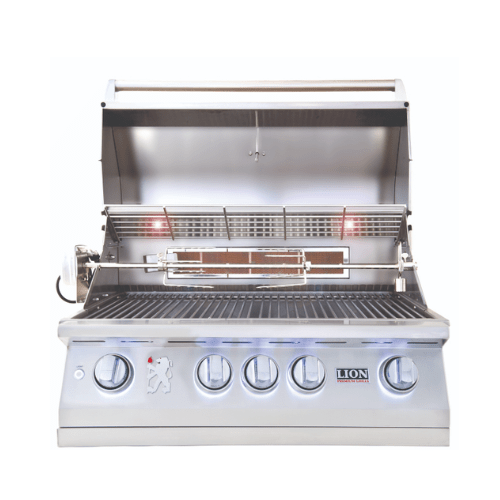 Lion Grills L-75000 32-Inch Premium Gas Built-In Grill Grills Flame Authority