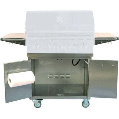 Lion Grills L-75000 Stainless Steel Cart Only 53621 Grill Accessories 53621 Flame Authority