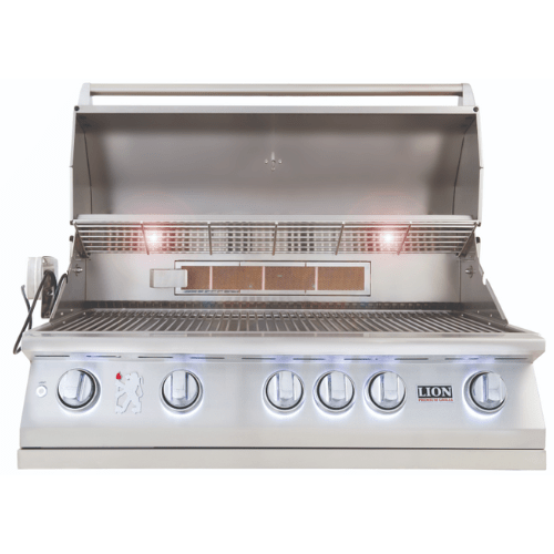 Lion Grills L-90000 40-Inch Premium Gas Built-In Grill Grills Flame Authority