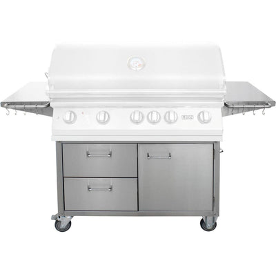 Lion Grills L-90000 Stainless Steel Cart Only 53861 Grill Accessories 53861 Flame Authority