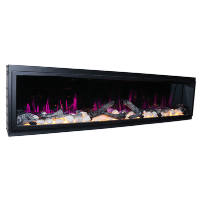 Litedeer Homes Latitude 65-inch Ultra Slim Built-in Electric Fireplace ZEF65X