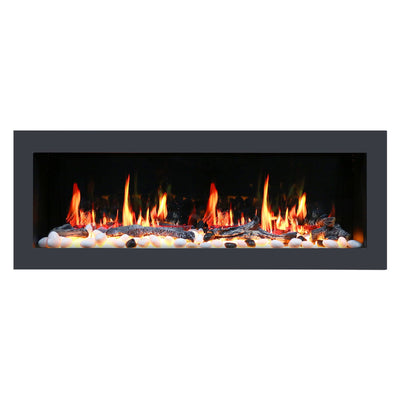 Litedeer Homes Latitude II 48-inch Seamless Push-in Electric Fireplace ZEF48X
