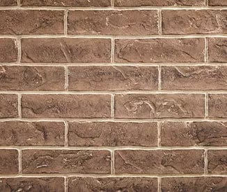 Majestic 36-inch Brick Interior Panels for Meridian Platinum Fireplace BRICK36MPL