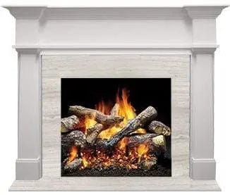 Majestic Bellevue B 48" Primed MDF Flush Wood Mantel AFBEMPB Fireplace Accessories AFBEMPB Flame Authority