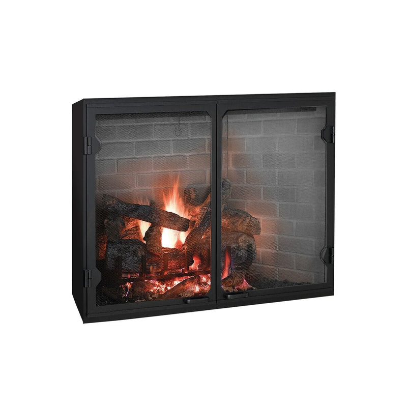 Majestic Biltmore 36" Wood-Burning Fireplace w/ Herringbone Brick Pattern SB60HB Fireplaces SB60HB Flame Authority