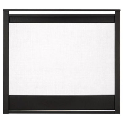 Majestic Black Firescreen Front for Pier & See-Through Multi-Sided Fireplaces MSFR-36-BK