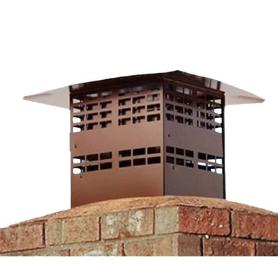 Majestic Direct Vent Insert Kit With Two 30" Liners and Copper Termination Cap Components LINKSQC-DV30