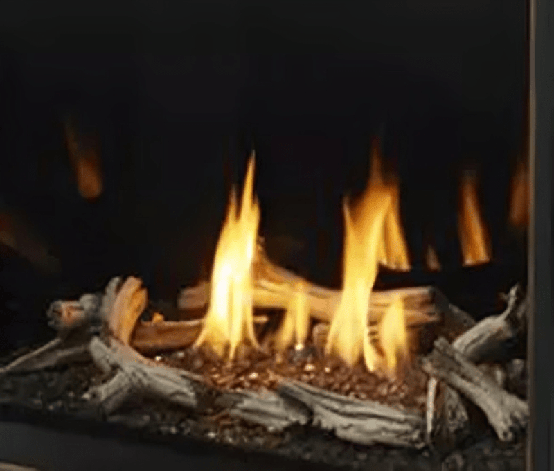 Majestic Driftwood Gas Log Set for Meridian Modern Fireplaces LOGS-KMOD