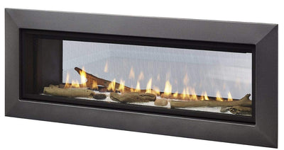 Majestic Echelon II See-Through 48" Direct Vent Gas Fireplace ECHEL48STIN-C Fireplaces ECHEL48STIN-C Flame Authority