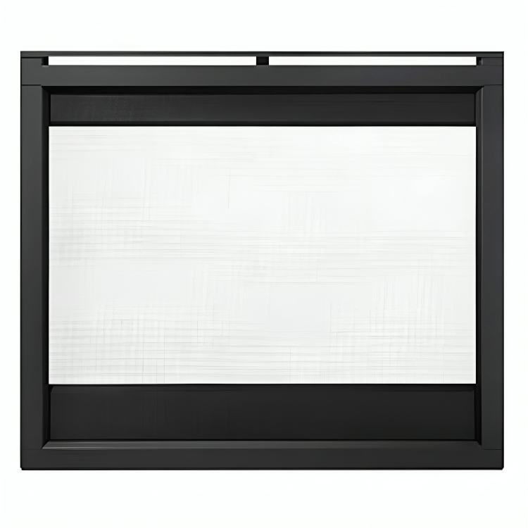 Majestic Firescreen Front for Twilight See-Through Fireplace FS-TWI-BK