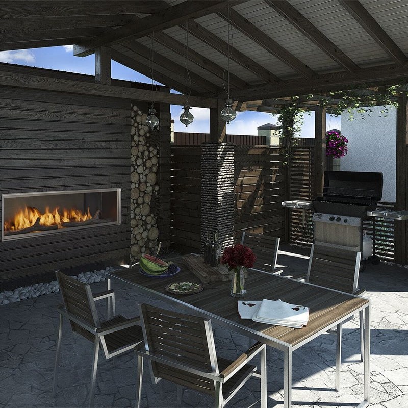 Majestic Lanai 48" Vent-Free Outdoor Gas Fireplace ODLANAIG-48 Fireplaces ODLANAIG-48 Flame Authority