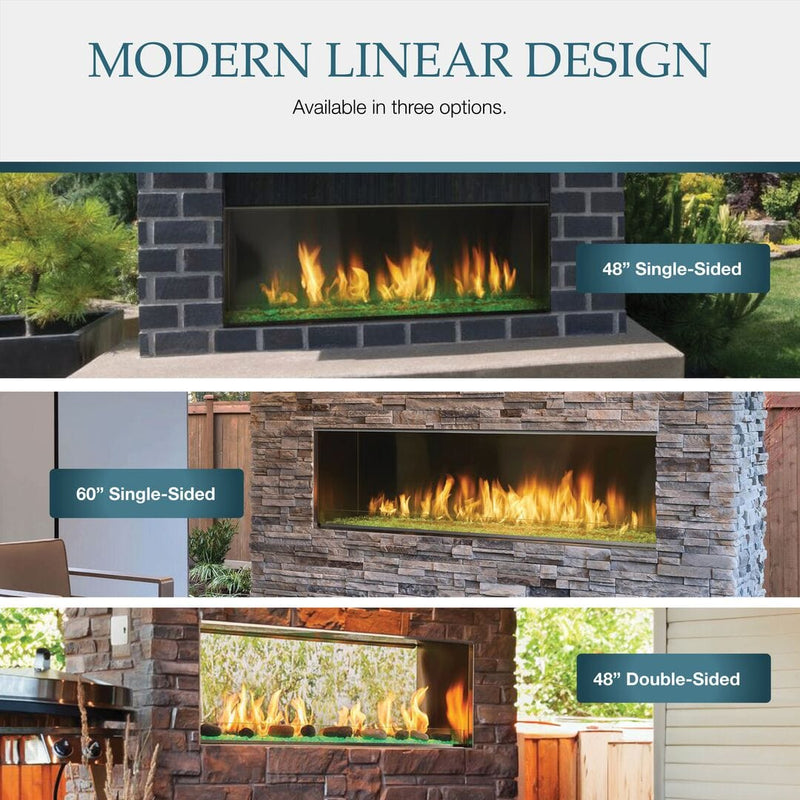 Majestic Lanai 48" Vent-Free Outdoor Gas Fireplace ODLANAIG-48 Fireplaces ODLANAIG-48 Flame Authority