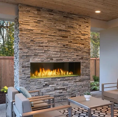 Majestic Lanai 60" Outdoor Gas Fireplace ODLANAIG-60 Fireplaces ODLANAIG-60 Flame Authority