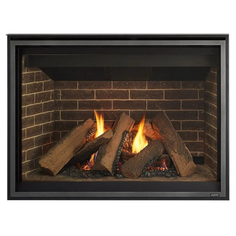 Majestic Meridian Platinum 42" Direct Vent Gas Fireplace MERIDPLA42 Fireplaces Flame Authority