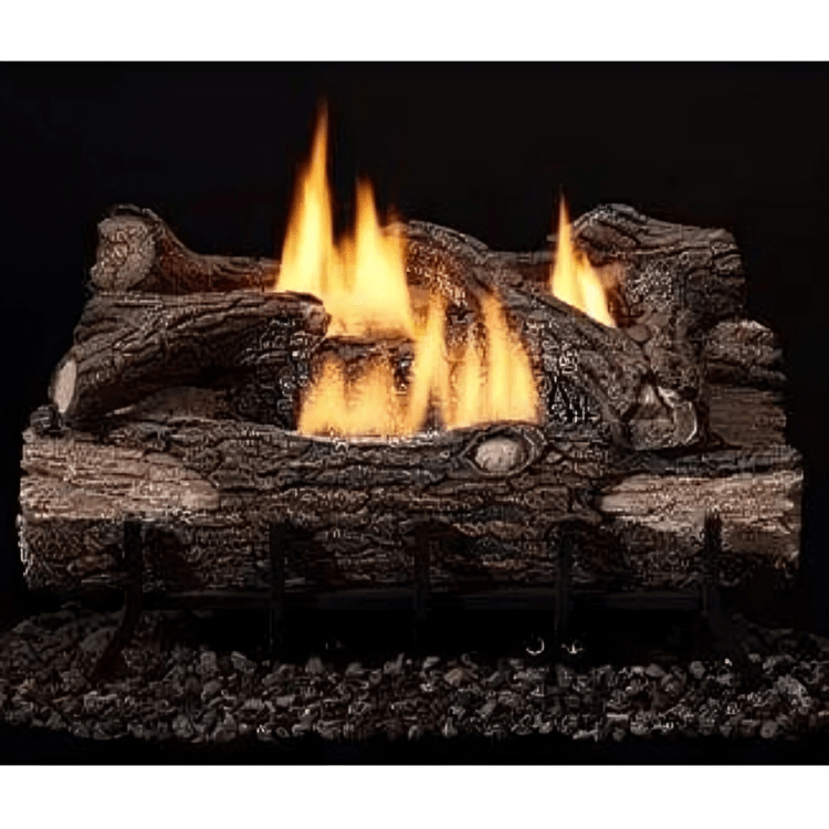 Majestic Mountain Oak 24-inch Log Set for Lumonessen Outdoor Gas Burner MTNOK-24