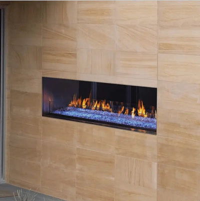 Majestic Palazzo See-Through 48" Gas Fireplace ODPALGST-48 Fireplaces ODPALGST-48 Flame Authority