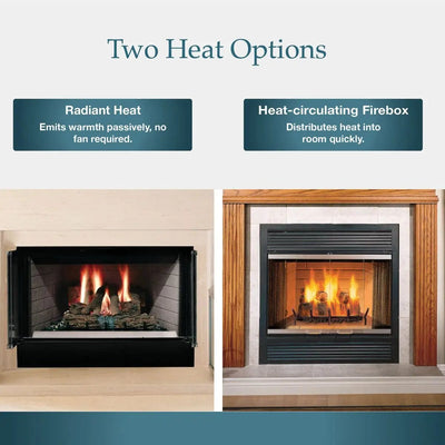 Majestic Sovereign 36" Heat Circulating Wood-Burning Fireplace SA36C Fireplaces SA36C Flame Authority