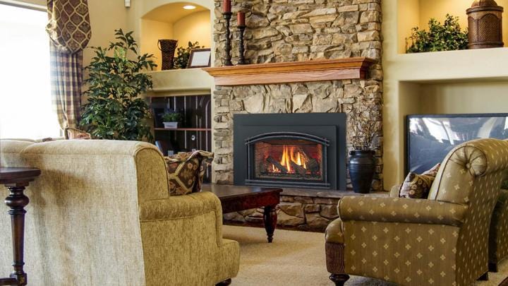 Majestic Trilliant 30 inch Liquid Propane Fireplace Insert TRILLIANT30IL Fireplaces TRILLIANT30IL Flame Authority