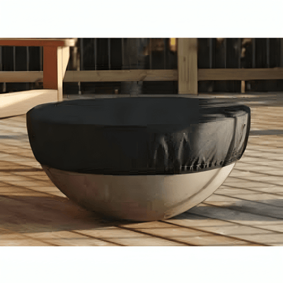 Marquis by Kingsman 30 inch Vinyl Black Cover for Fire Pit FPB30COVB