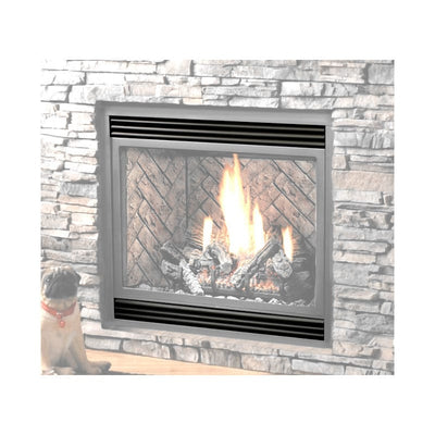 Marquis by Kingsman 36 inch Black Grill kit for Fireplace HB42GBL