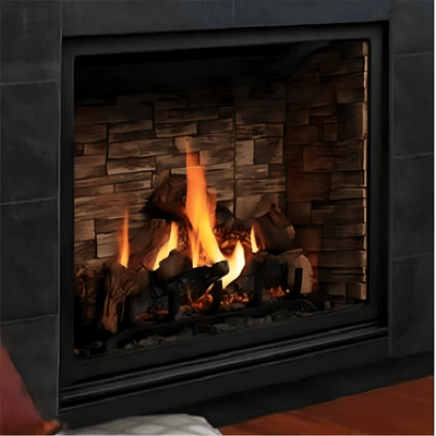 Marquis by Kingsman 4 inch Wide Black Hearth Mount Surround ZCV42S1BL