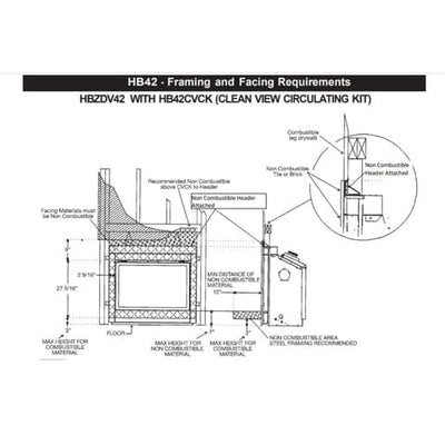 Marquis by Kingsman 42 inch Designer Clean View Circulating Kit HB42CVCK