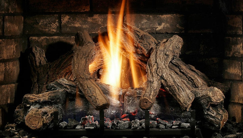Marquis by Kingsman Fiber Split Oak Log Set for Fireplaces LOGF36