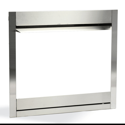 Marquis by Kingsman Stainless Steel Surround for Gas Fireplace OFP42SS
