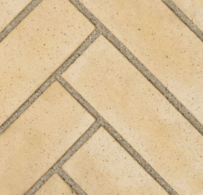 Mason-Lite Cream Extended Split Herringbone Brick Panel MFP63SHBL-C-X Fireplace Accessories MFP63SHBL-C-X Flame Authority