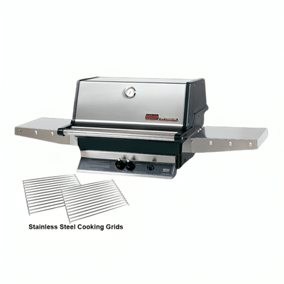 MHP Modern Home Products Gas Grill Head with Stainless Cooking Grids TJK2