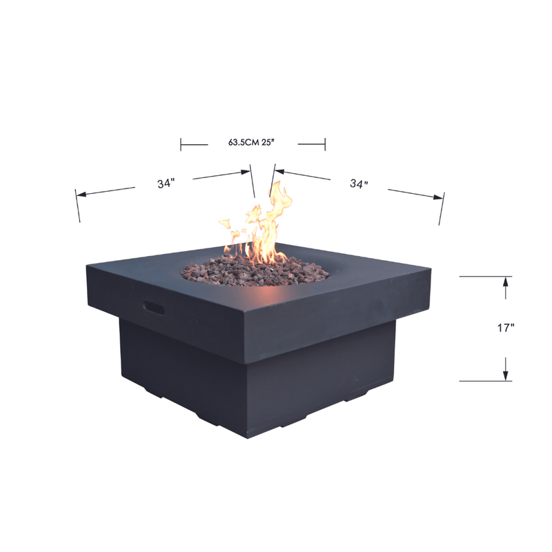 Modeno Branford Fire Table Flame Authority