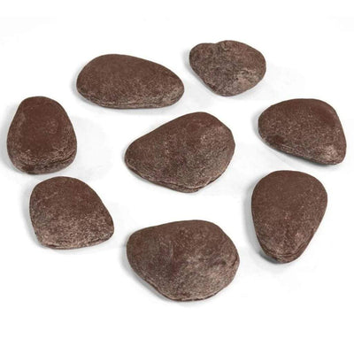 Modern Flames 16-pieces Red Colorado River Stones Set CRS-16-RED