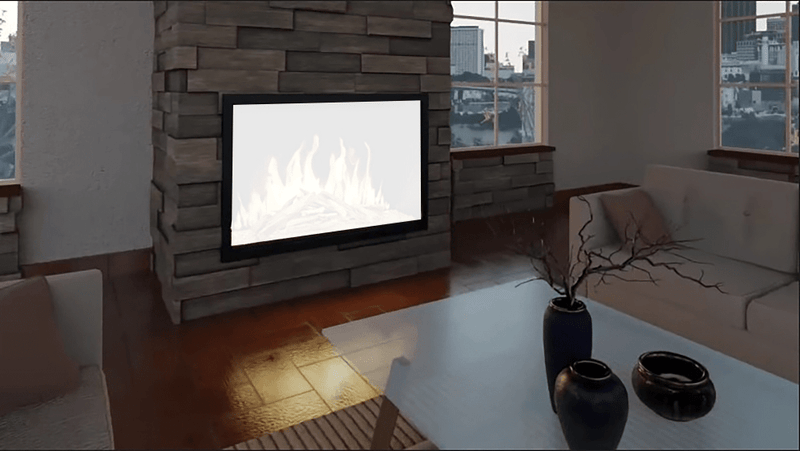 Modern Flames Optional Surround for 30" Orion Traditional Electric Fireplace OTK-OR30